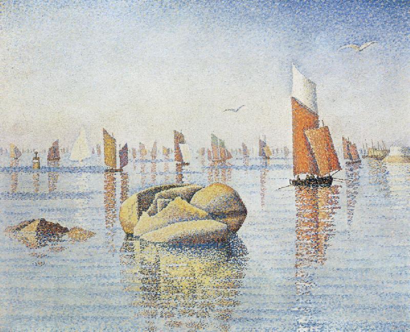 Paul Signac concarneau oil painting picture